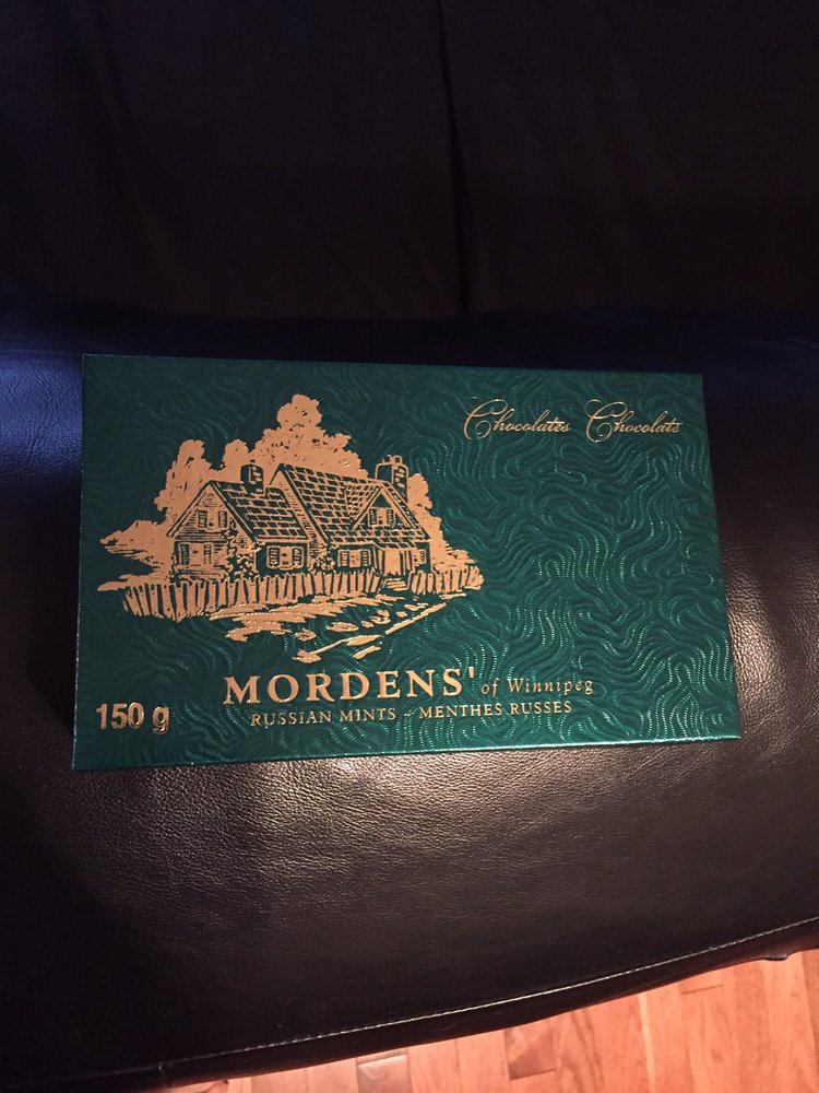 Mordens’ of Winnipeg Candy Mfg Candy Stores 674 Sargent Avenue