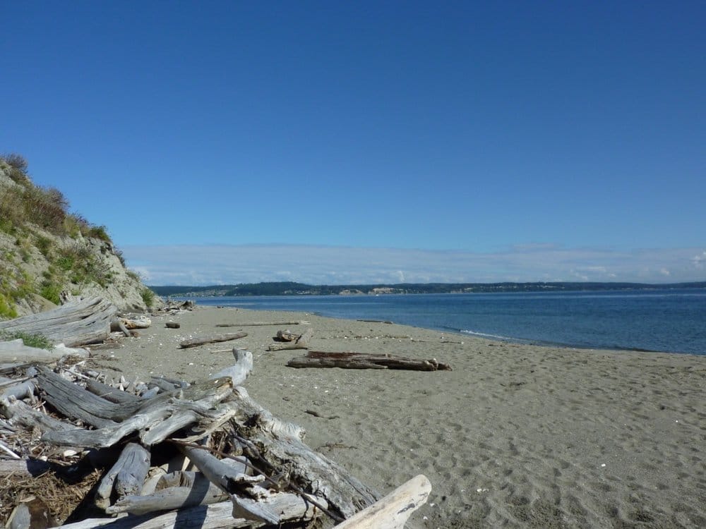 double bluff beach a couple of hours after low tide yelp double bluff beach tide chart