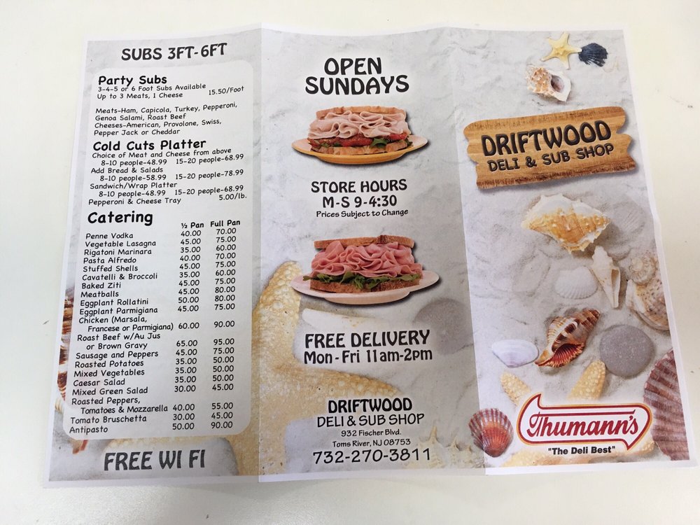 Driftwood Deli & Sub Shop 13 Photos & 15 Reviews Delis 932