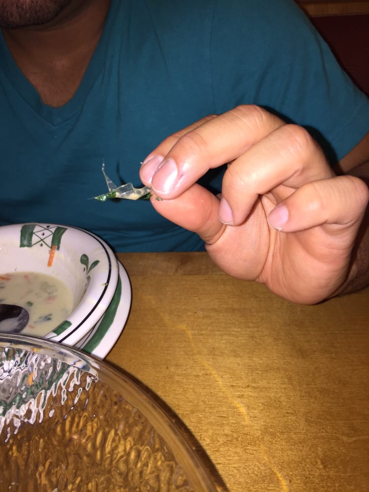 Plastic In Our Soup At Olive Garden Yelp Photo Of Olive Garden Italian Restaurant Paramus Nj United States Plastic In