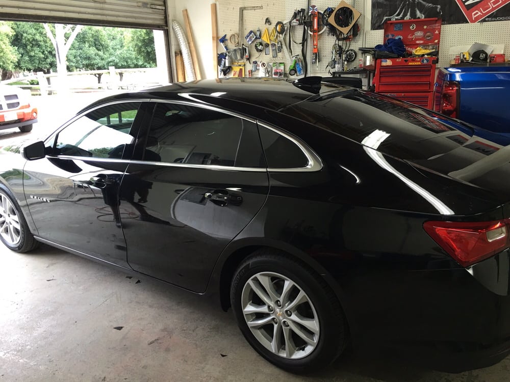 Malibu 2016 Just Got It Tinted With Ceramic Tint And Put In An Amp Photo Of Custom Audio Designs Walnut Ca United States Malibu 2016 Just