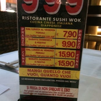 999 - Cucina fusion asiatica - Viale Tibaldi 8, Porta Romana, Milano ... 999 - Cucina fusion asiatica - Viale Tibaldi 8, Porta Romana, Milano ...