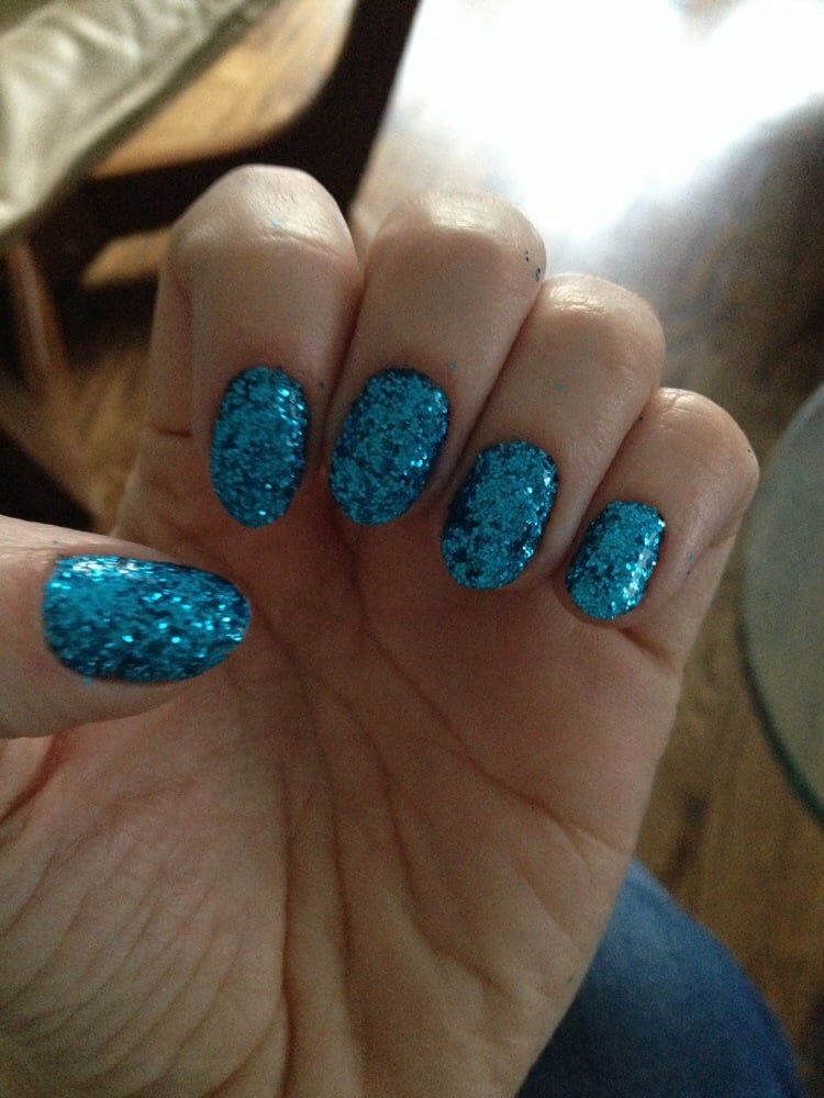 Dip Glitter Aka Rockstar Nails By Vanny At Soriya Yelp Photo Of Soriya Nails Spa Warwick Ri United States Dip Glitter