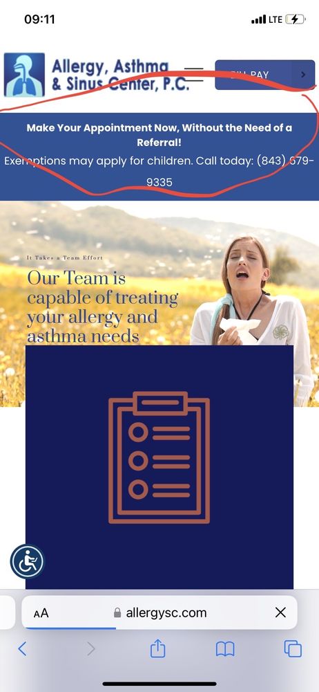 image of business Allergy Asthma & Sinus Center