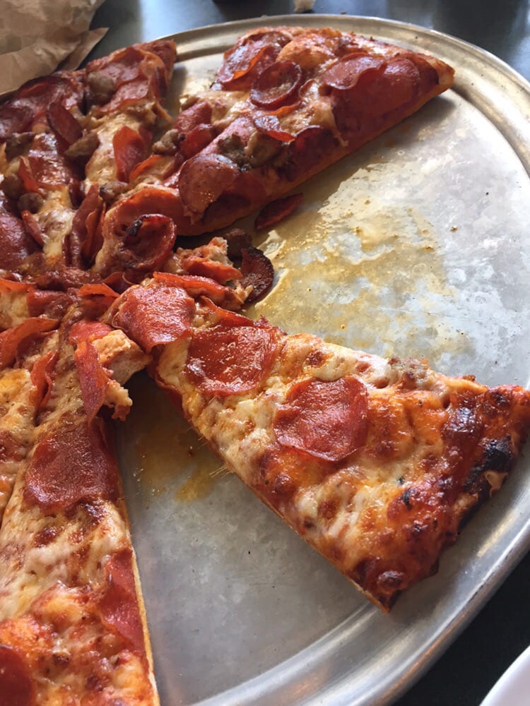 Greasy And Not Even Cut Yelp Photo Of Round Table Milpitas Ca United States Greasy And