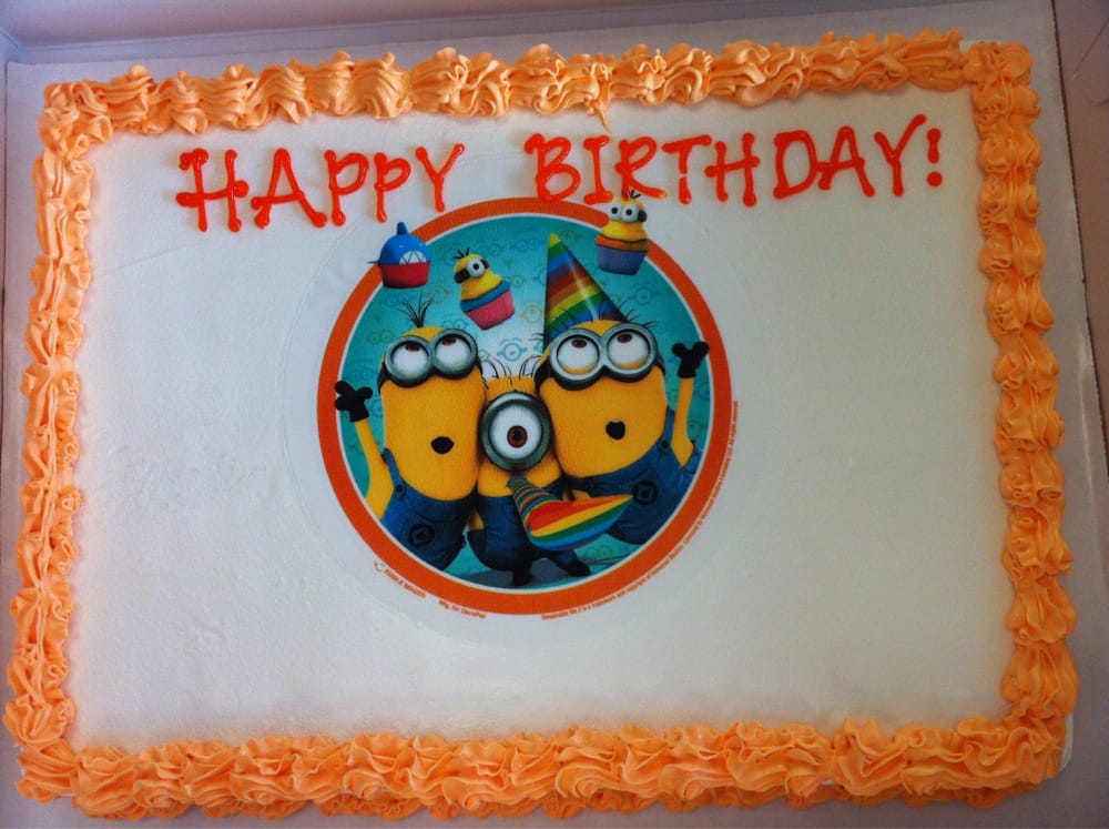 Minion Blizzard Cake Yelp