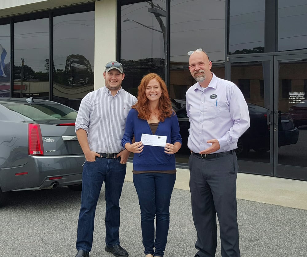 Stephanie Webb Won Our Farmville Dogwood Festival Drawing For A 100