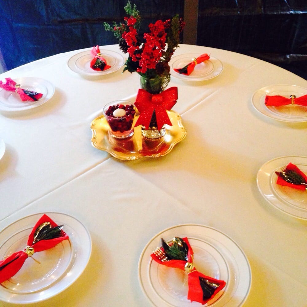 Round Table Ivory Linen And Chairs For Christmas Dinner Yelp Photo Of Goodtimes Party Supply And Als Diamond Bar Ca United States