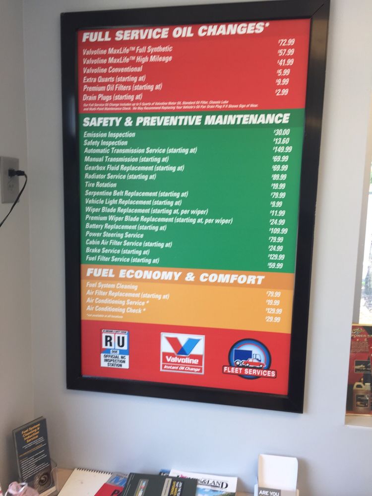 Valvoline Instant Oil Change