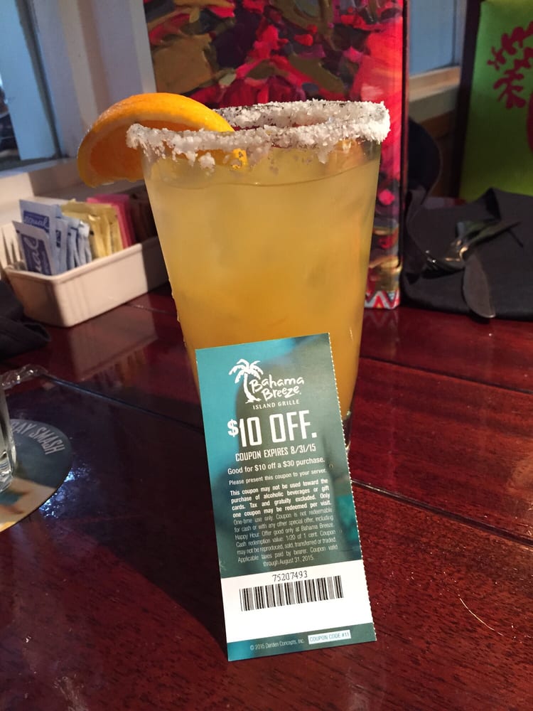 Bahama breeze coupons retailmenot