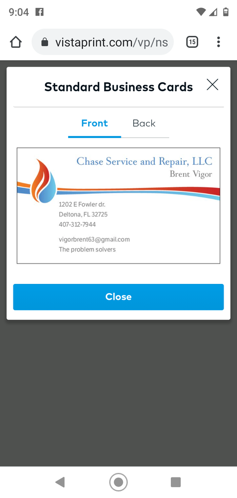 Chase Service and Repair