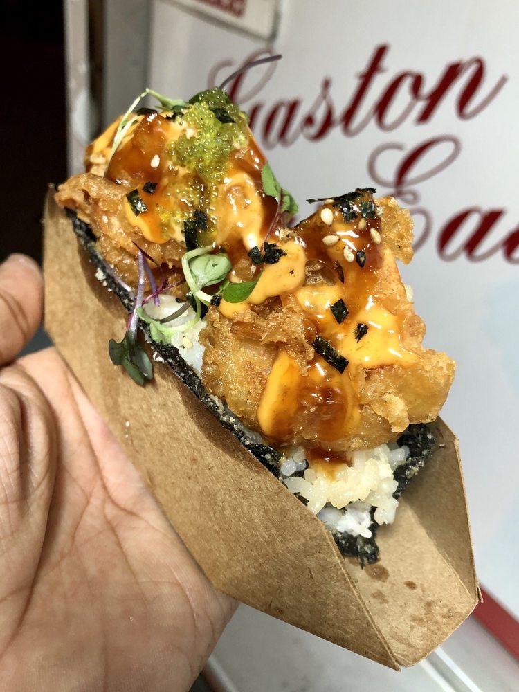 Rainbow Asian taco Rainbow Asian taco