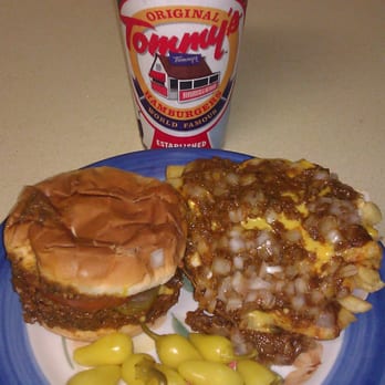 tommy's chili burgers