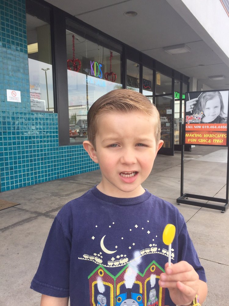 They Always Give Kenny A Lollipop After His Haircut Yelp
