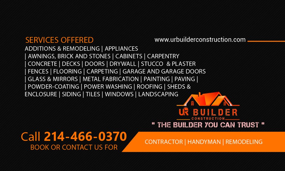 UrBuilder Construction