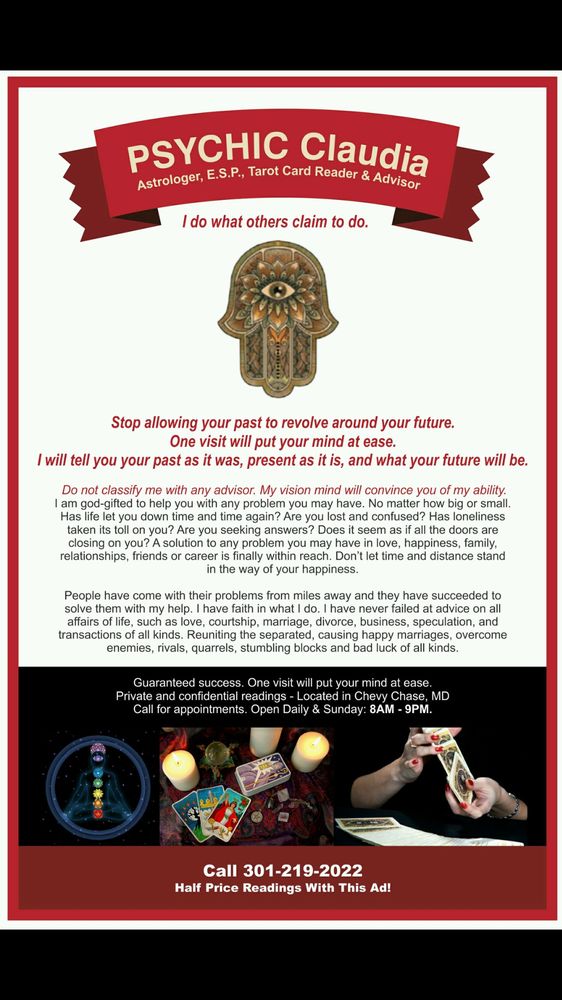 Psychic/Tarot Card Readings by Molly