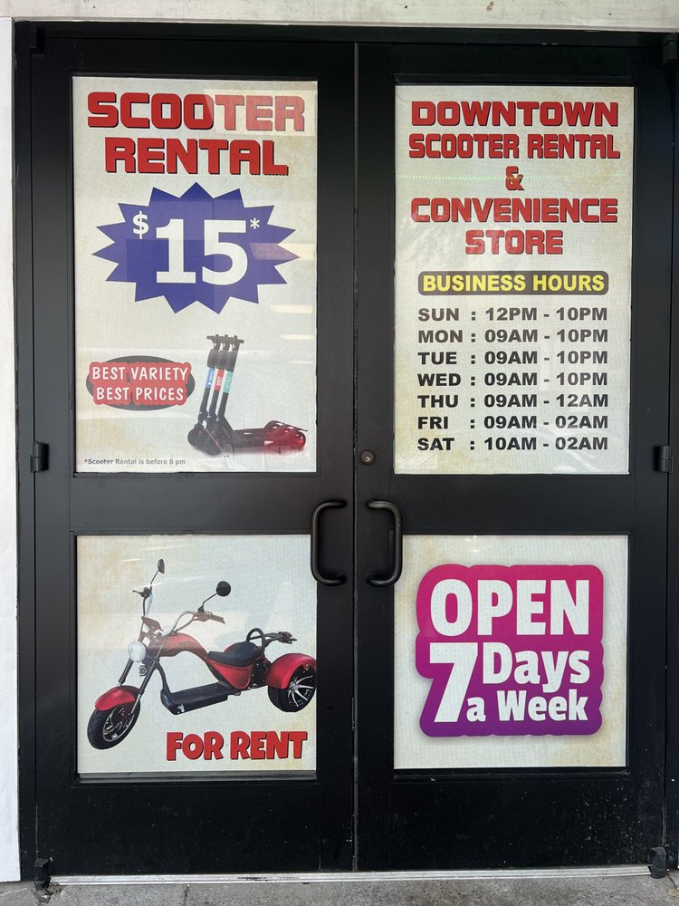 Downtown Scooter Rental & Convenience Store, Houston Roadtrippers