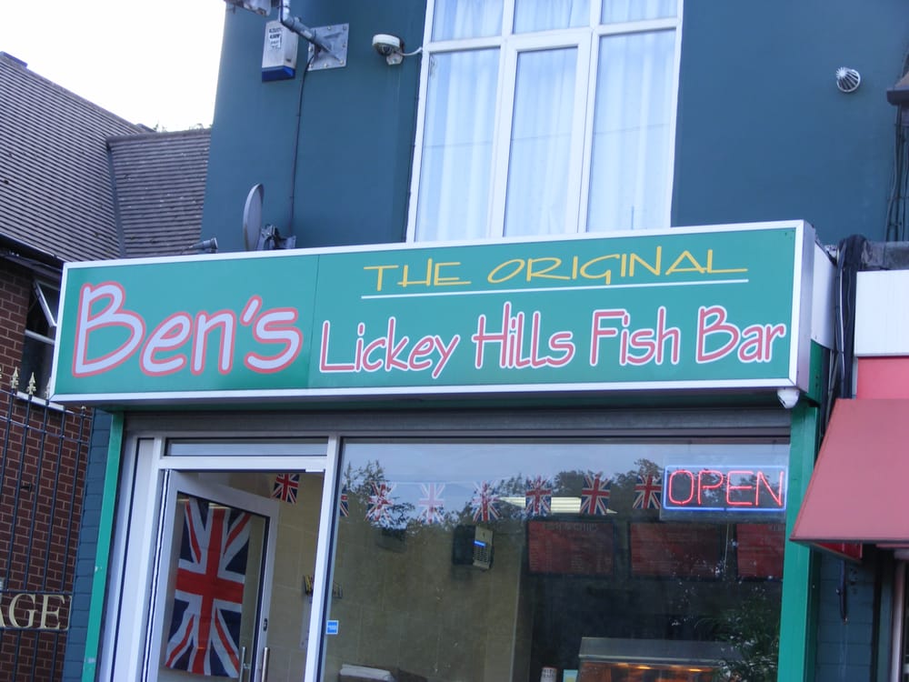 Ben’s Lickey Hills Fish Bar Fish & Chips 460 Lickey Road