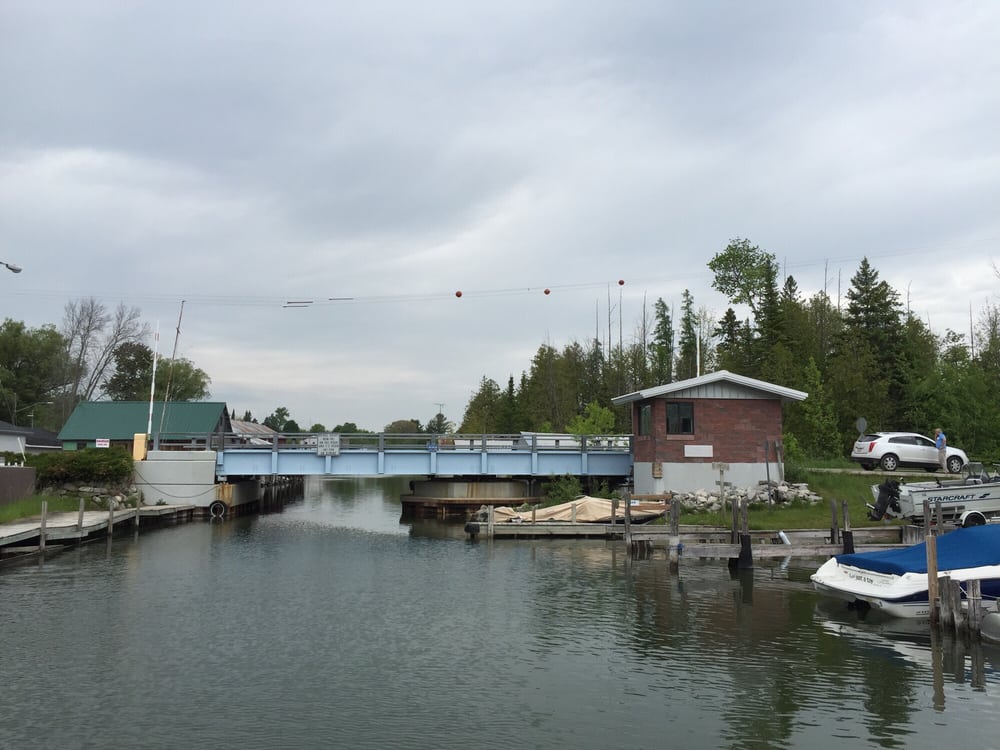 Alanson Swing Bridge Landmarks & Historical Buildings 6332 River St