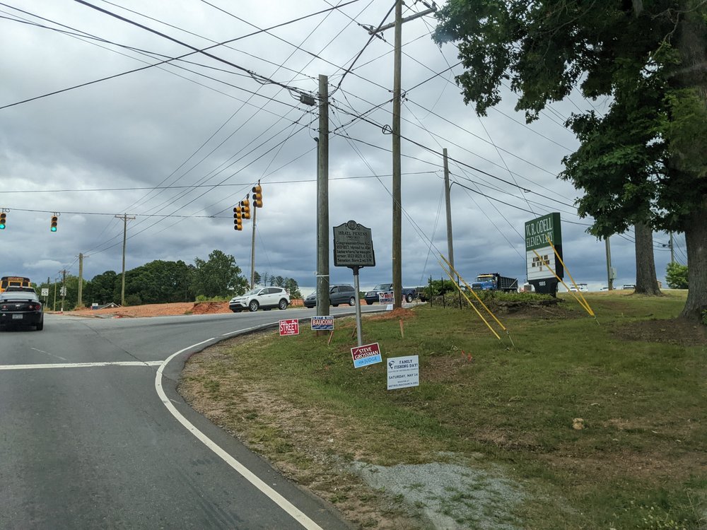 Israel Pickens Historical Marker