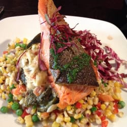 Vinology - Ann Arbor, MI, United States. Trout entree