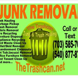 the trashcan 17 photos junk removal hauling sterling va junk removal flyers