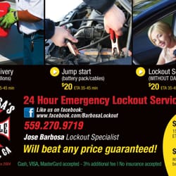 barbosas vehicle lockouts get quote auto repair fresno ca flyers fueling locations near fresno