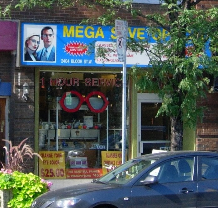 Mega Save Optical Optical Eyewear & Opticians 2404 Bloor St W
