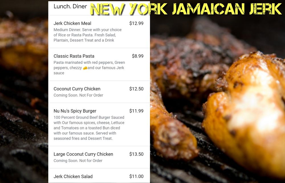 New York Jamaican Jerk