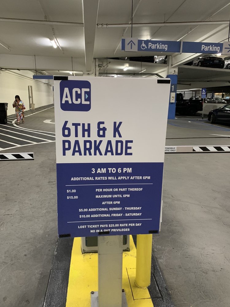 Ace Parking - 6th & K Parkade
