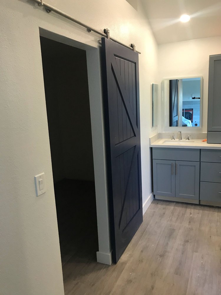 Mostly Finished Walk In Closet And Custom Cabinet With Led Mirrors Photo Of Wise Builders San Jose Ca United States Mostly Finished Walk
