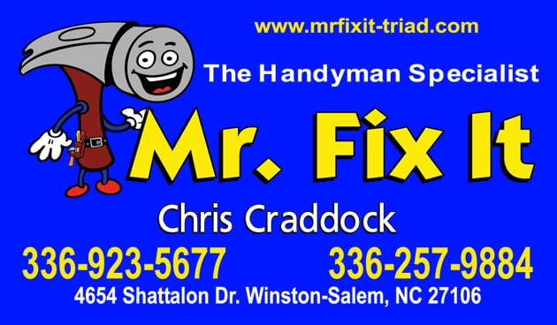 Mr. Fix It The Handyman Specialist