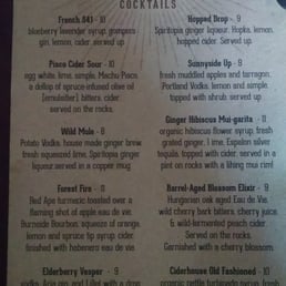 photos for wildcraft cider works menu yelp cider works eugene