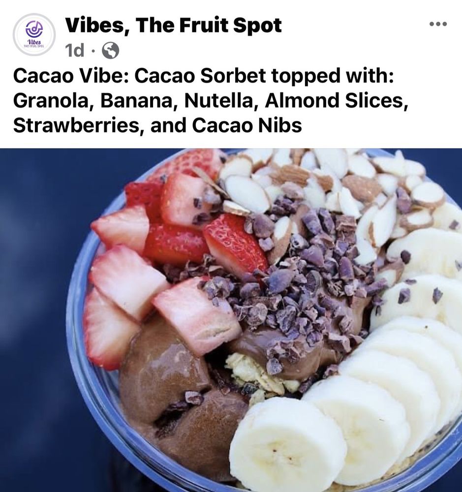 Vibes, The Fruit Spot