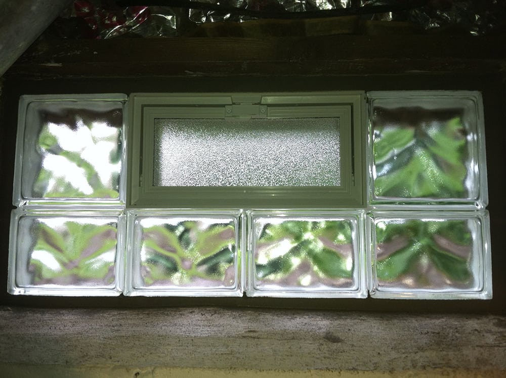 Offering Pittsburgh Corning Glass Block Window Installation In Mist Photo Of Vanguard Glass Block Cny Syracuse Ny United States Offering Pittsburgh