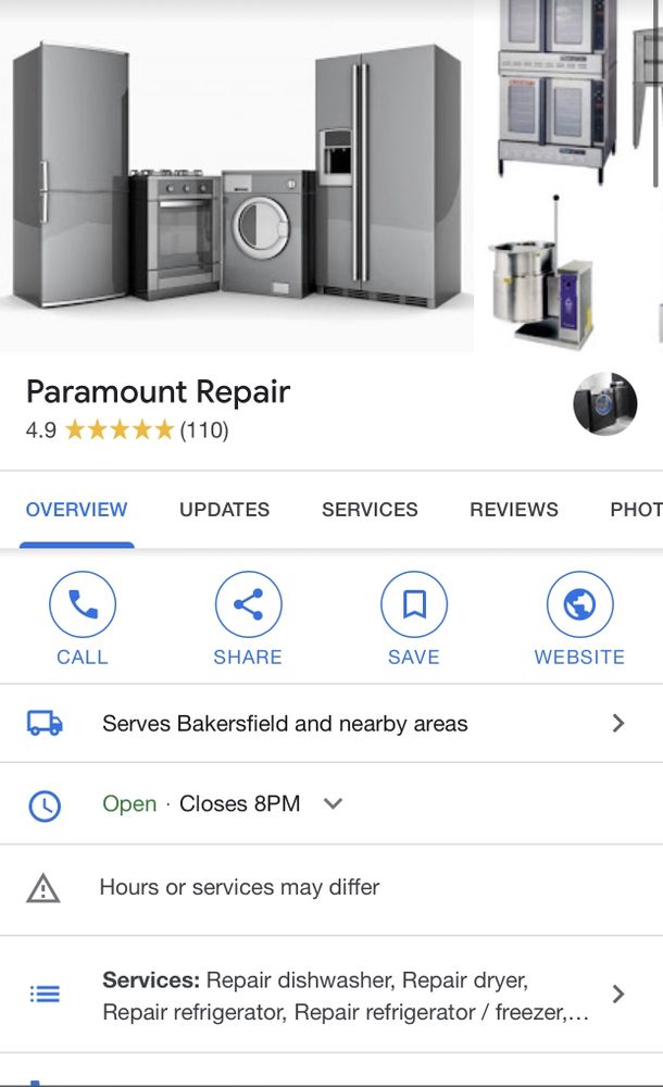 image of business Paramount Repair