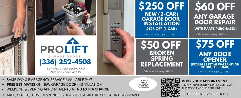 ProLift Garage Doors of Greensboro