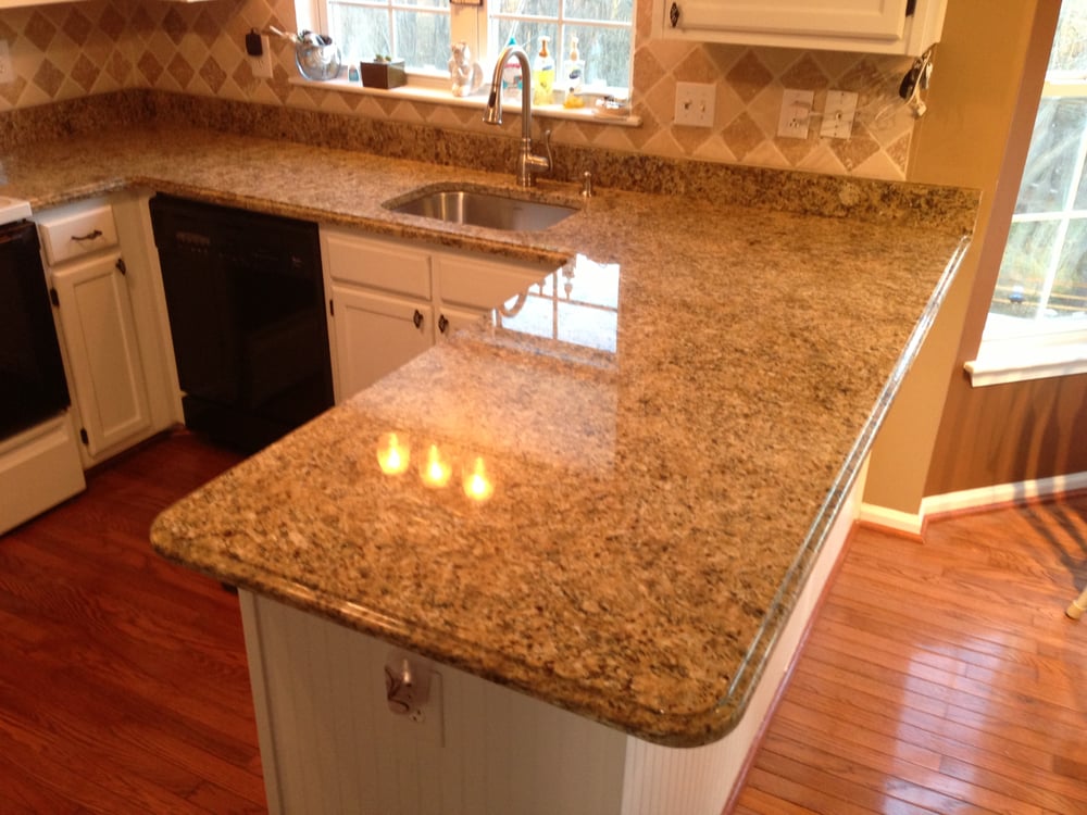 New Venetian Granite With Ogee Edge Yelp Photo Of Stone Solutions Rosedale Md United States New Venetian Granite With