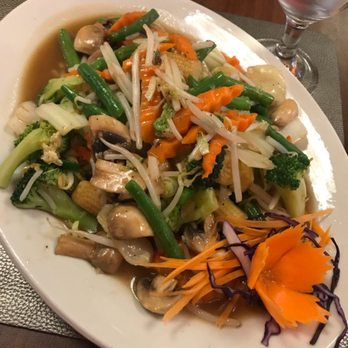 Red Orchid 113 Photos 143 Reviews Thai 5439 Bab Blvd Photo Of Red Orchid Pittsburgh Pa United States Mixed Vegetables Dish In