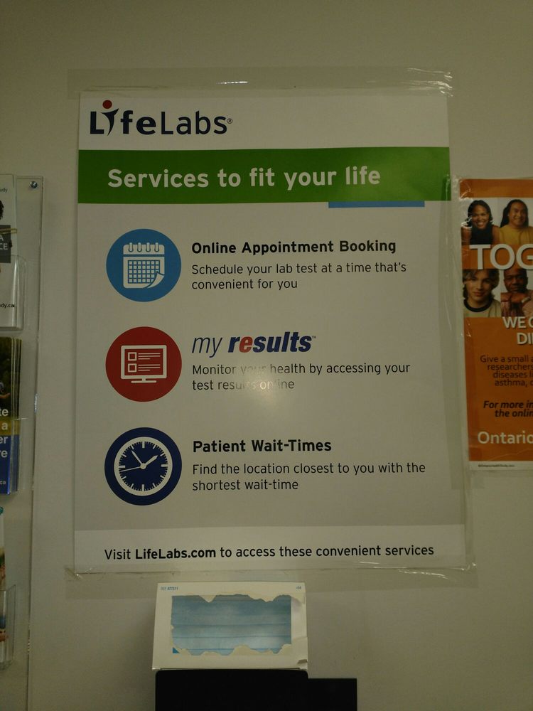 Life Labs Diagnostic Services 520 Ellesmere Road, Scarborough