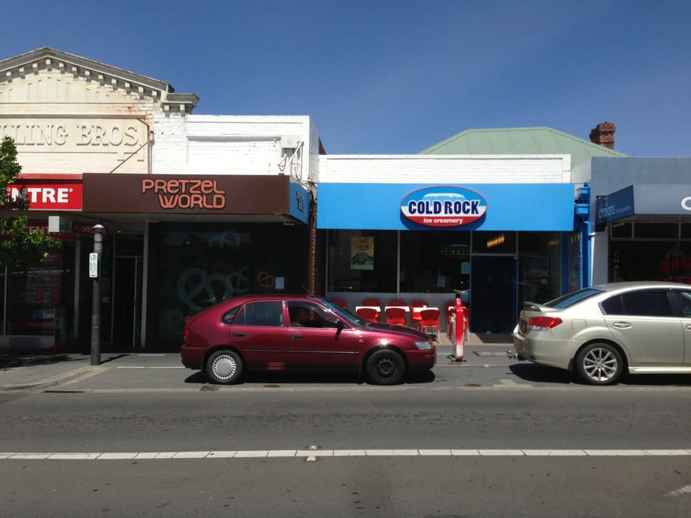 Cold Rock Ice Creamery Restaurants 388 Elizabeth St, North Hobart