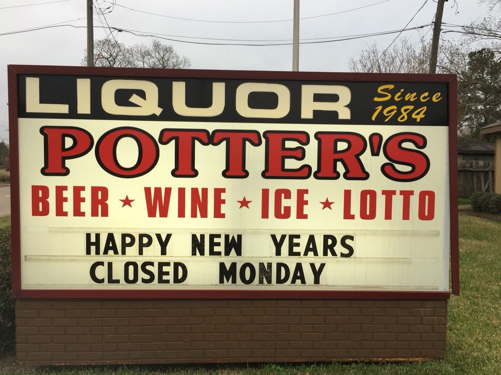 Potter’s Liquor Beer, Wine & Spirits 412 N Friendswood Dr, South