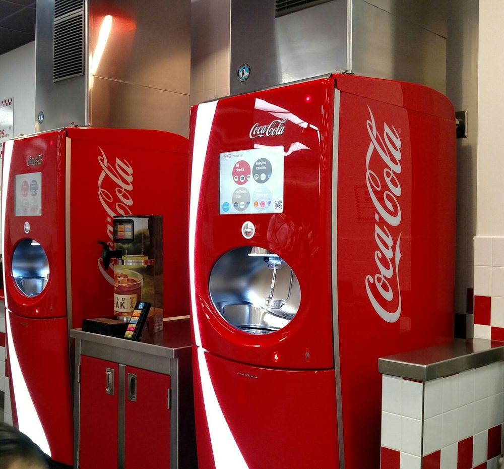 Coca-Cola Freestyle soda dispensing machines are a ...