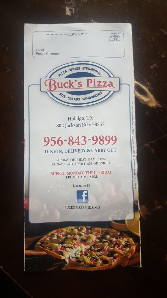 Bucks Pizza Pizza 802 N Jackson Rd Hidalgo Tx Restaurant Reviews Phone Number Yelp Bucks Pizza Pizza 802 N Jackson Rd Hidalgo Tx Restaurant Reviews Phone Number Yelp