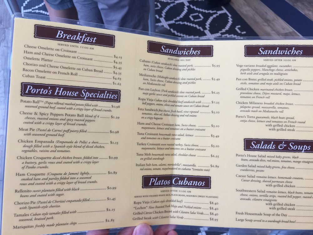 Photos for Porto's Bakery & Cafe | Menu - Yelp