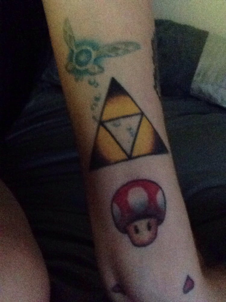 phil did navi fish did the triforce and mario mushroom phil did navi fish did the triforce and mario mushroom