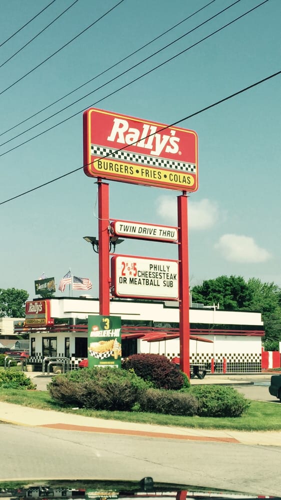 Rally’s Burgers 220 E McGalliard St, Muncie, IN Restaurant