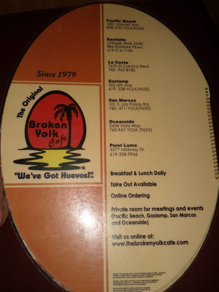 Broken Yolk Cafe locations Yelp