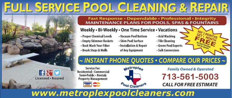 Metroplex Pool Cleaners