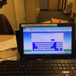 Sign-in/Sign-out kiosk